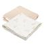 0026228 Little Dutch Swaddle Doeken Set Hydrofiel 70 X 70 Baby Bunny Beige Newborn Naturals 0 65