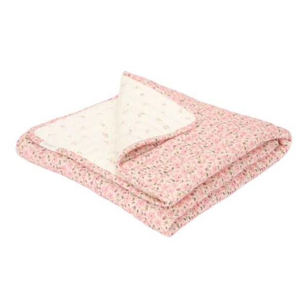 TE11114031 Bassinet Blanket Fairy Garden Fairy Floral Blossom 1